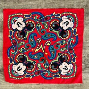 Disney Mickey Mouse Paisley Bandana